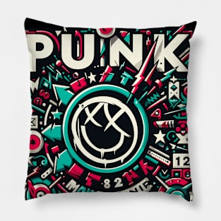 Tune Tribute: A Nod to Rock Music Lovers Pillow