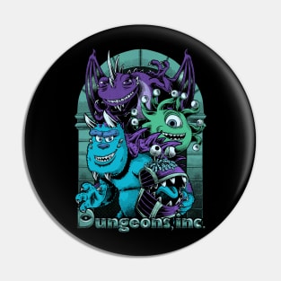 Dungeons, Inc. - RPG Monsters Parody Pin