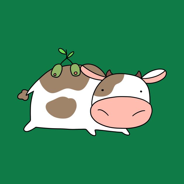 Olive Cow Cow TShirt TeePublic