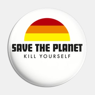 Save the Planet Pin