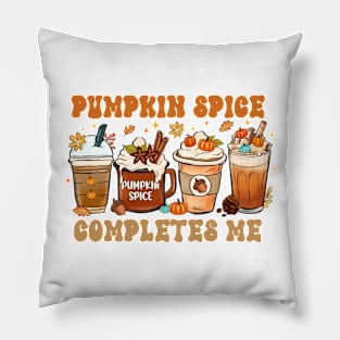 Pumpkin Spice Shirt Coffee Lover Shirt Pillow