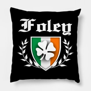 Foley Shamrock Crest Pillow