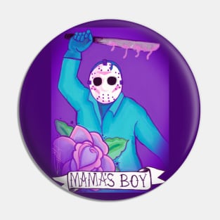 Pastel Jason Voorhees Pin