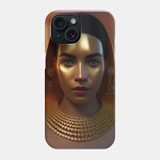 Majestic Pharaoh Queen Phone Case