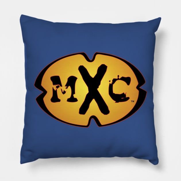 MXC Logo Pillow by BigOrangeShirtShop