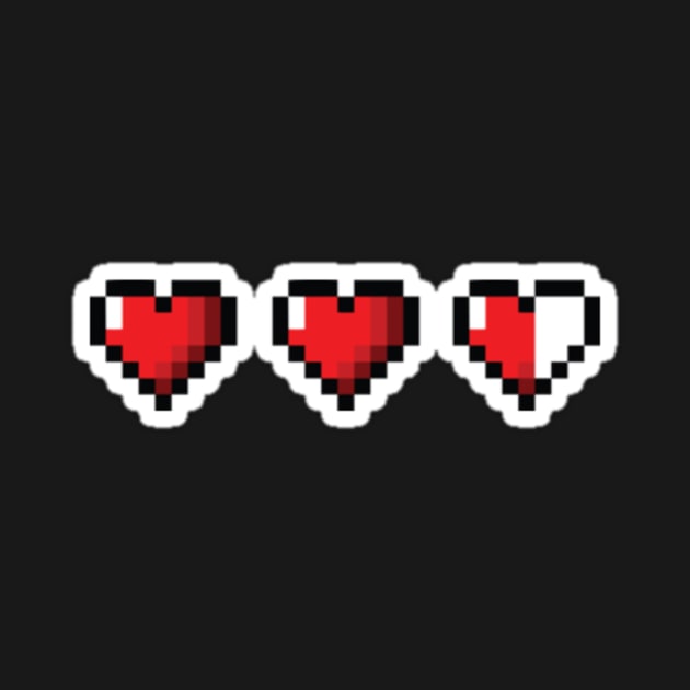 Video Game Hearts by reneejadeknight