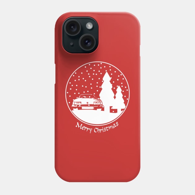 Rover SD1 1970s-1980s British classic car Christmas snow globe Phone Case by soitwouldseem