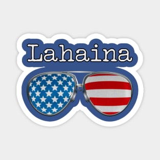 USA PILOT GLASSES LAHAINA Magnet