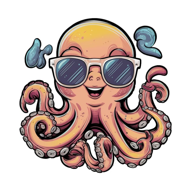 Cute Octopus by alby store