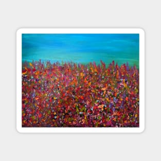 Field of Flowers Magnet