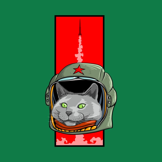 Russian Blue Space Program by Echo9Studio