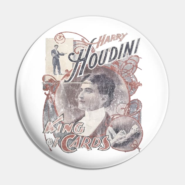 Harry Houdini Pin by SpottydoggCreatives