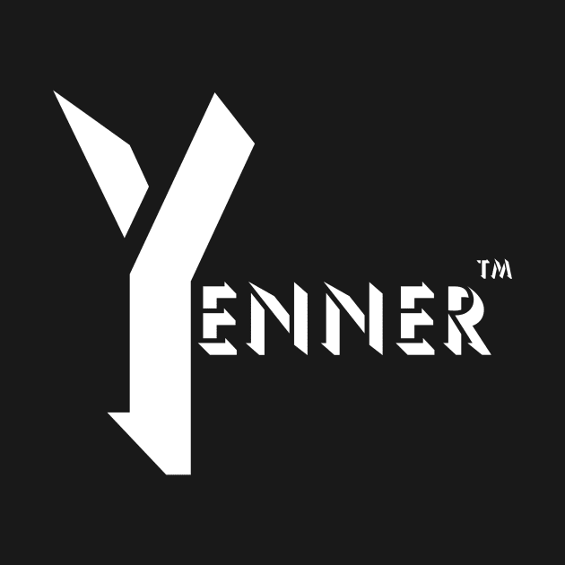 Trademarked Yenner logo in black by The Yenner