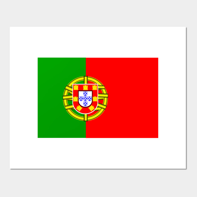 Portugal Flag Portugal Flag Posters And Art Prints Teepublic
