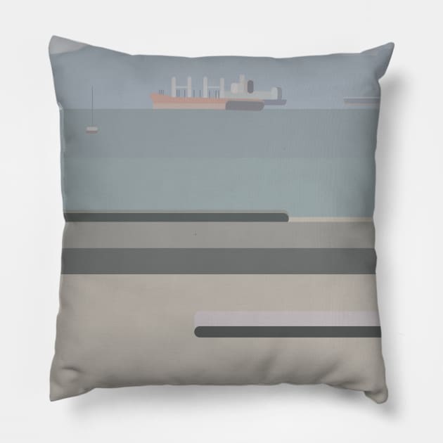 8ts Vancouver Pillow by kewlwolf8ts