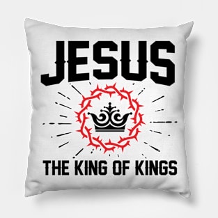 Jesus - the King of kings. Pillow