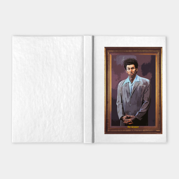 Cosmo Kramer Painting Poster Seinfeld Notebook Teepublic Uk