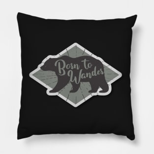 Born To Wander Pillow