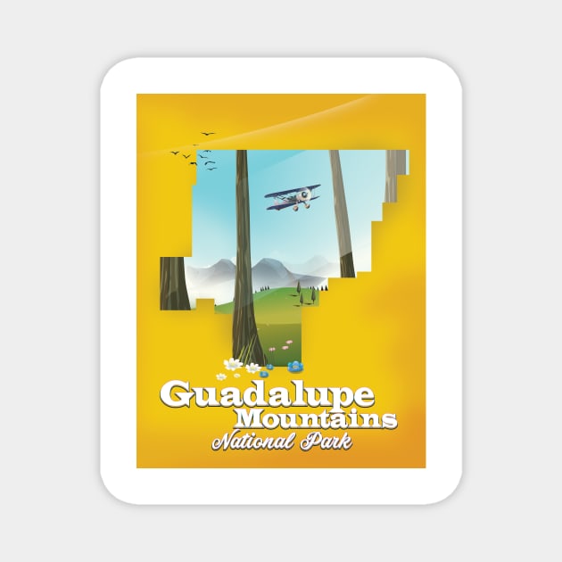 guadalupe mountains national park Magnet by nickemporium1