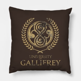 University Of Gallifrey Pillow