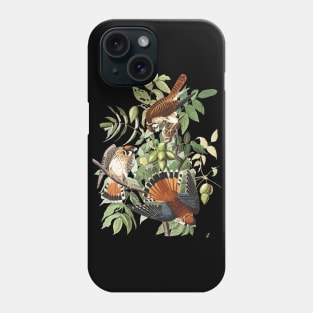 John James Audubons American Sparrow Hawk Phone Case