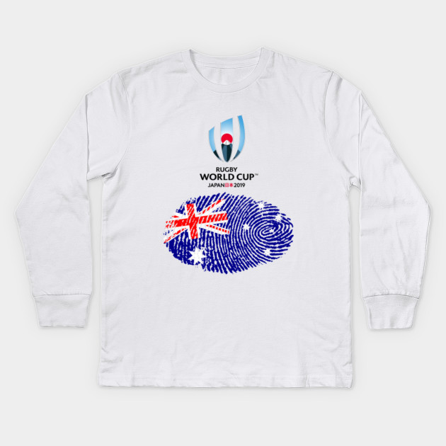 Australia Rugby Rugby Australia Kids Long Sleeve T Shirt