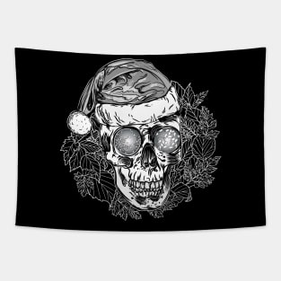 Xmas Skull Tapestry