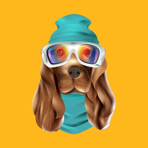 Hipster Labrador by MaiKStore