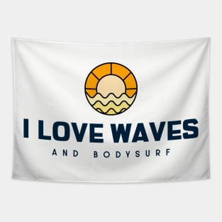 bodysurf style Tapestry