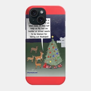 Red-nosed Deer Phone Case