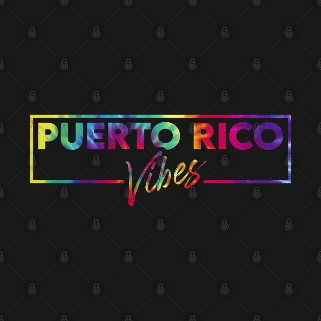 Puerto Rico vacay vibes tie dye art by SerenityByAlex