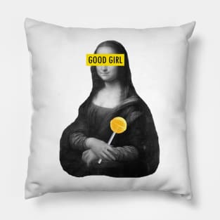 Mona Lisa Pillow