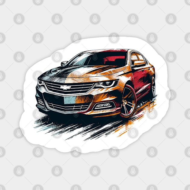 Chevrolet Impala Magnet by Vehicles-Art