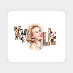 Kylie Minogue - Portrait Art Tribute Magnet