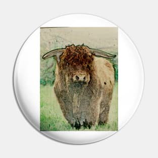 West Highland Bull 1 Pin