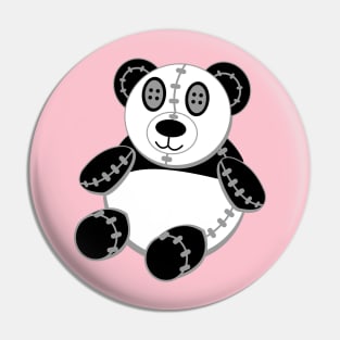 Plush Panda Pin