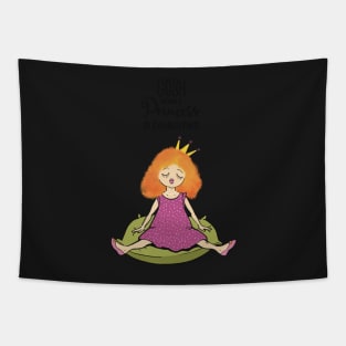 Princess sticker Tapestry