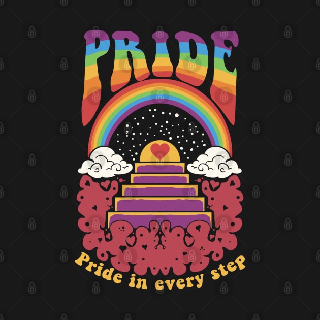 Pride - Pride in every step by devilcat.art