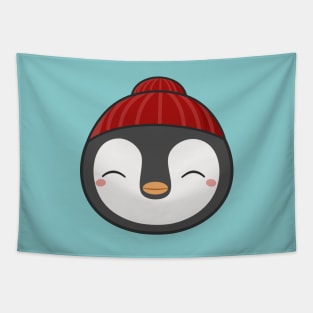 Kawaii Cute Penguin Tapestry