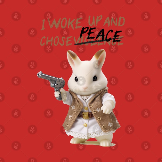 I woke up and chose peace -- not violence! by VelvetEasel