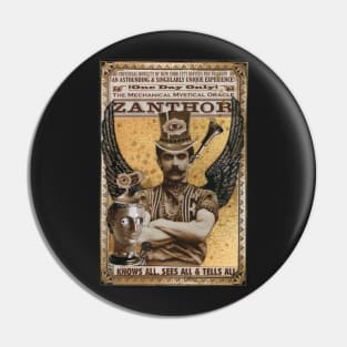 Steampunk Oracle - Zanthor Sees All Pin