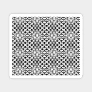 Black and White Texture Magnet