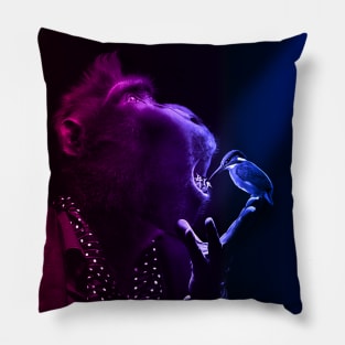 MONKEY SIGN kingfisher Pillow