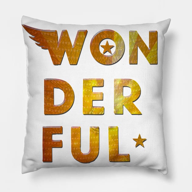 WONDERFUL Pillow by FREESA