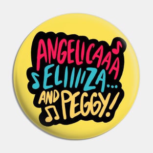 Angelica, Eliza and Peggy! Pin