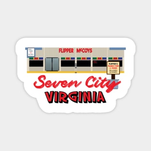 Seven City Icon (Flippers) Magnet