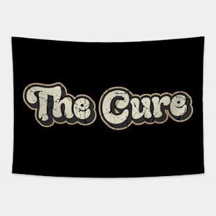 The Cure - Vintage Text Tapestry