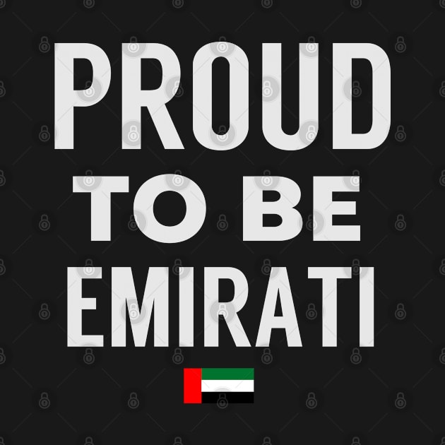 Proud To Be Emirati by AR DESIGN