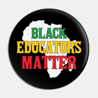 Black Educators Matter, Black History Month, Black Lives Matter, African American History Pin