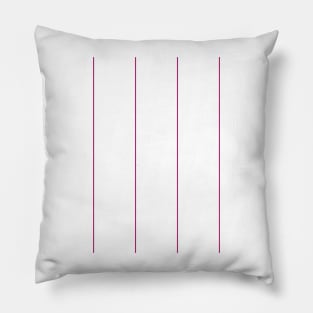 Aston Villa 1982 White and Claret Pinstripe Away Pillow